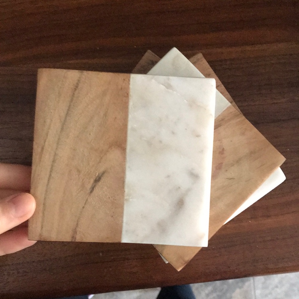 4 lightly used coasters